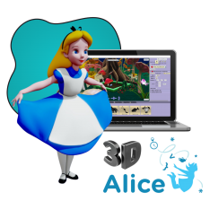 Alice 3d - КИБЕРшкола программирования для детей, компьютерные курсы для школьников, начинающих и подростков - KIBERone г. Октябрьский