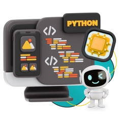 Мой первый сайт с мозгами: Python + AI - КИБЕРшкола программирования для детей, компьютерные курсы для школьников, начинающих и подростков - KIBERone г. Октябрьский