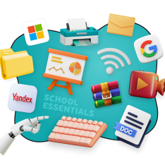 Цифровая база для школьника - КИБЕРшкола программирования для детей, компьютерные курсы для школьников, начинающих и подростков - KIBERone г. Октябрьский