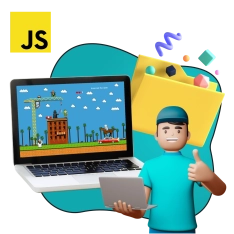 JavaScript + AI. Проектное обучение + геймификация + AI-помощники - КИБЕРшкола программирования для детей, компьютерные курсы для школьников, начинающих и подростков - KIBERone г. Октябрьский